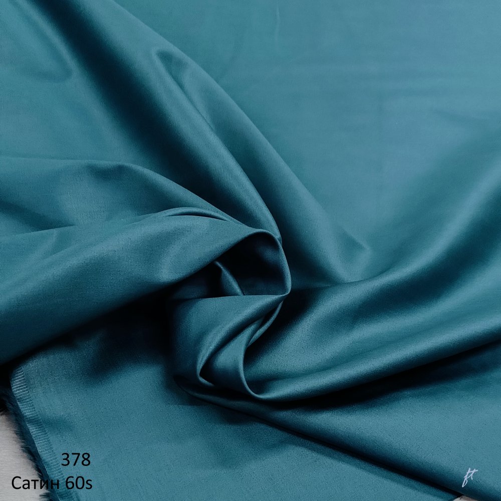 Сатин люкс 60s color 378 изумруд