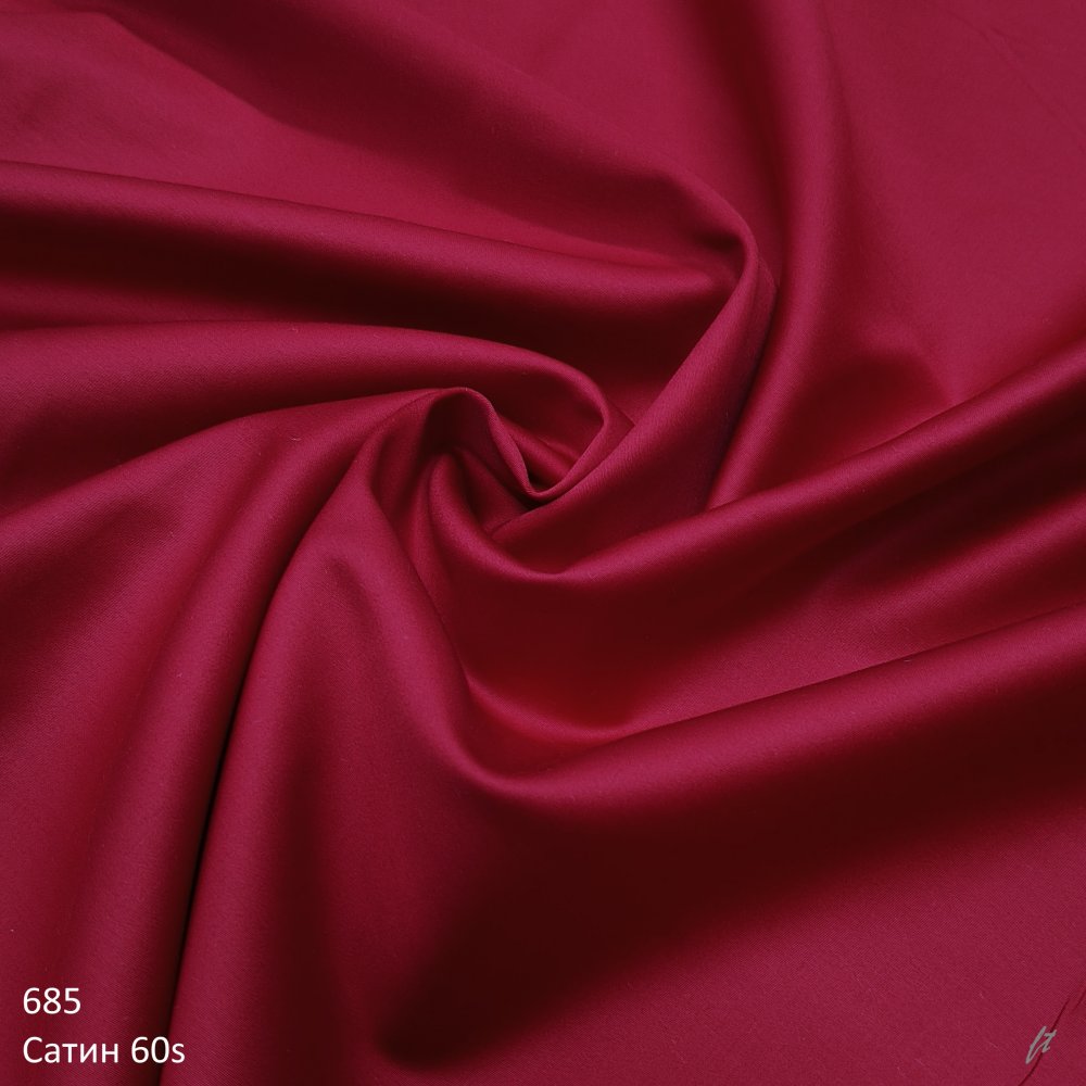 Сатин люкс 60s color 685 барбарисовый