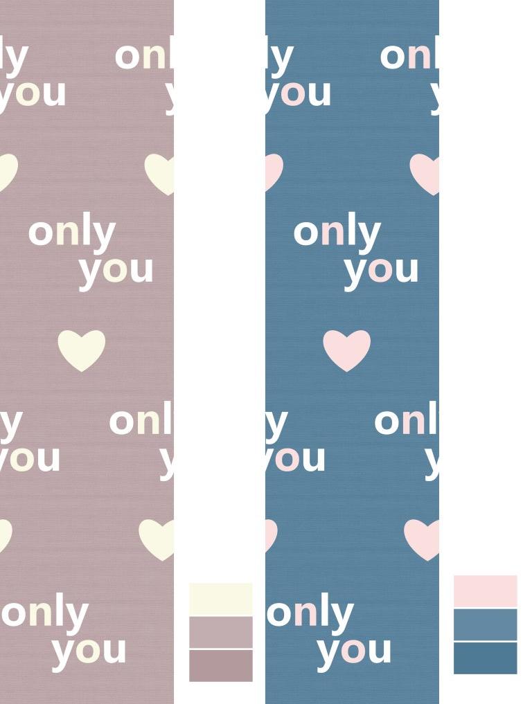 Сатин-твил print_T2115 "Only you"