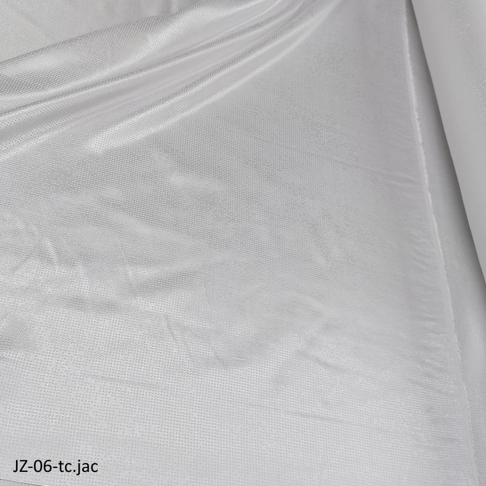 Полисатин жаккард tc white 06