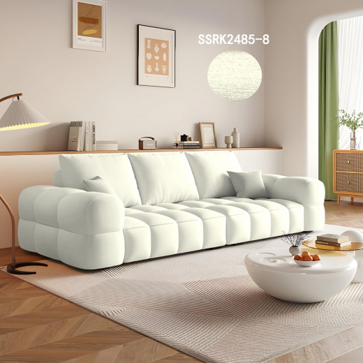 Внутри склада тканей FabricTex в Иваново, большие объемы в наличии