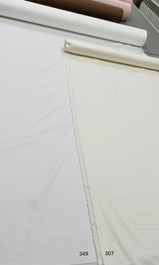 Сатин люкс 60s color 307 белый шёпот